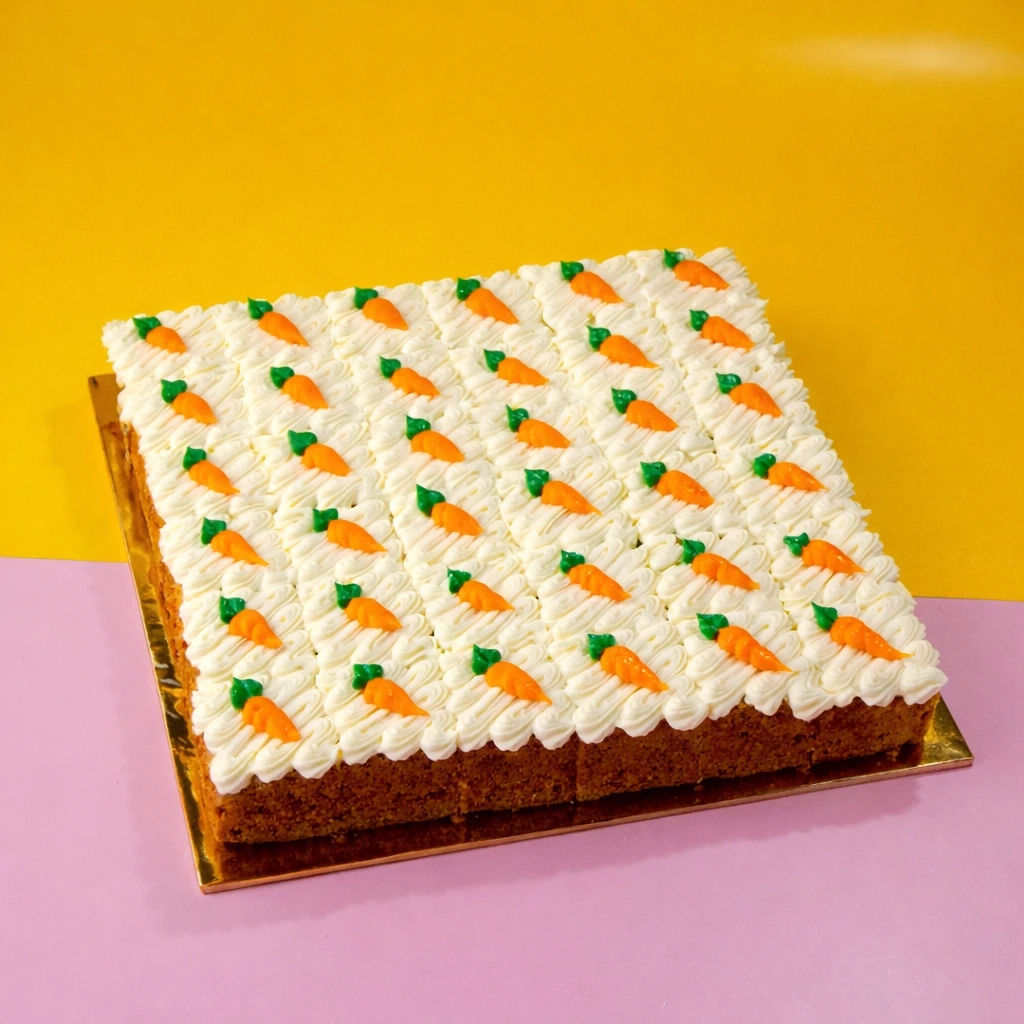 Carrot Cake Slice
