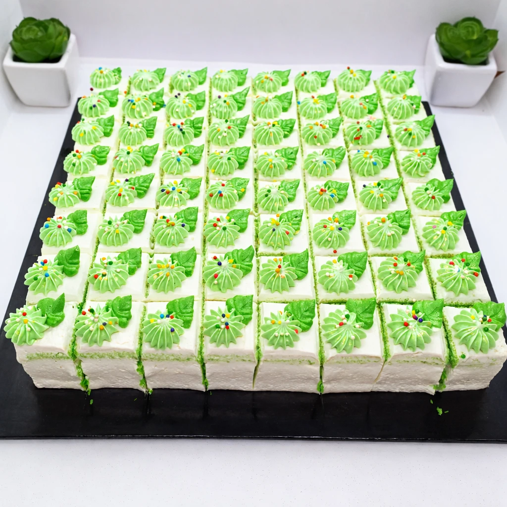 Pandan Cheese Slice