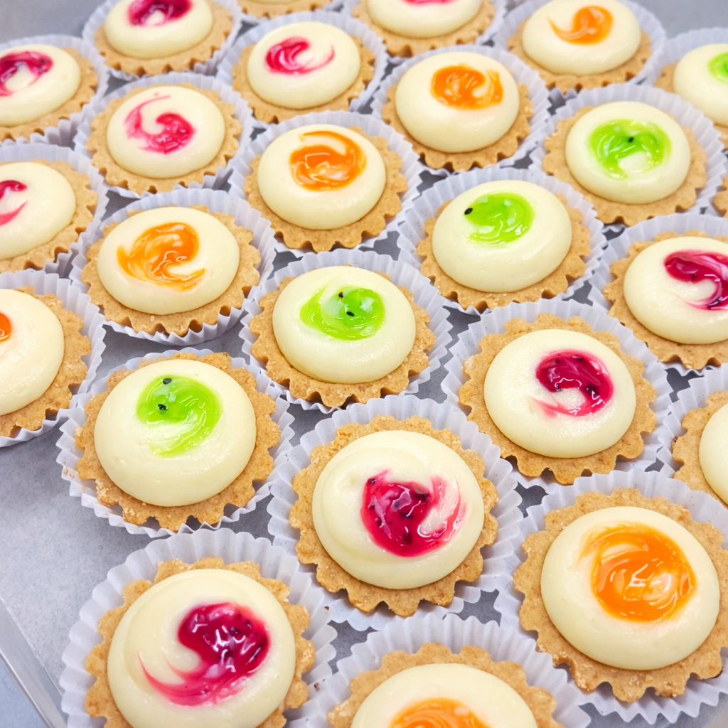 Mix Fruit Cheese Tart