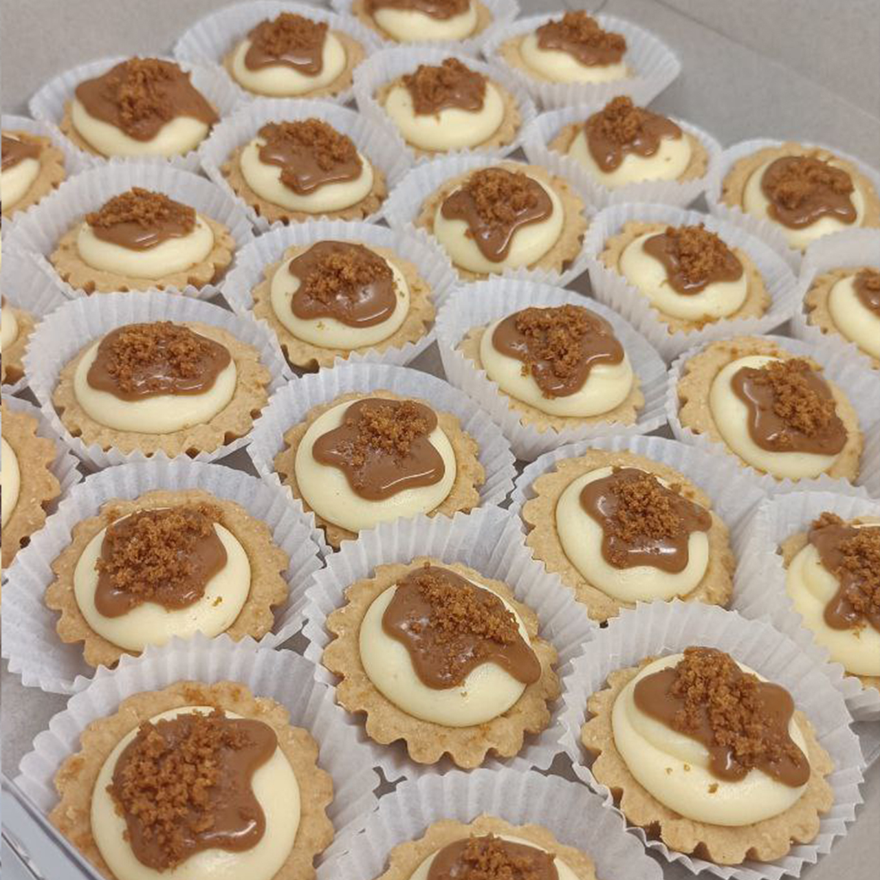 Biscoff Cheese Tart